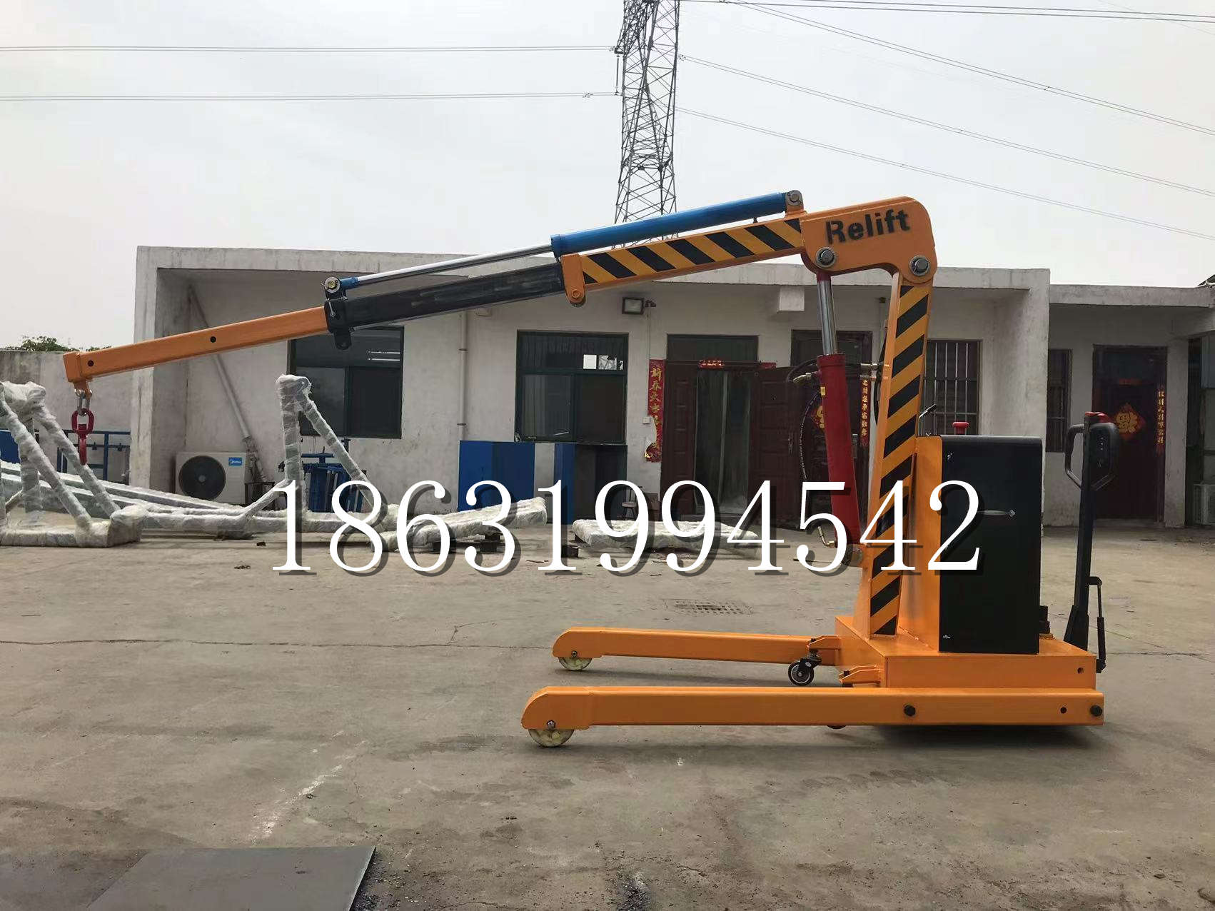 麟洛乡久征定做3吨三轮随车吊 农用园林绿化移树吊 平板工程用小吊机