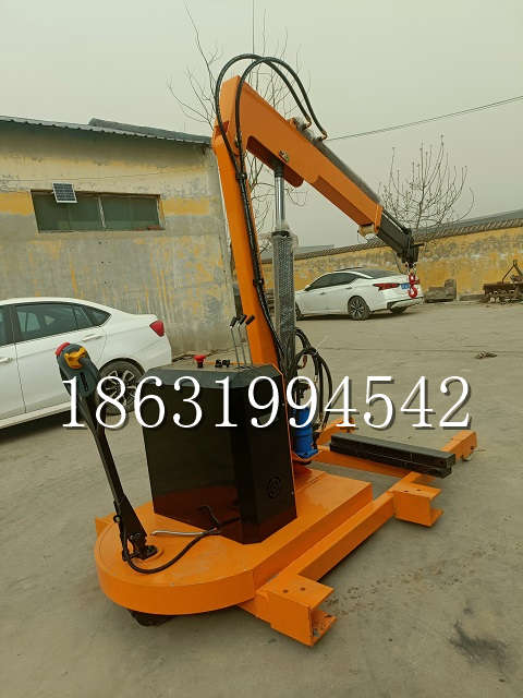 麟洛乡自卸车厢随车吊 自制轮式四不像起重机 四驱平板吊 5吨 贵盛